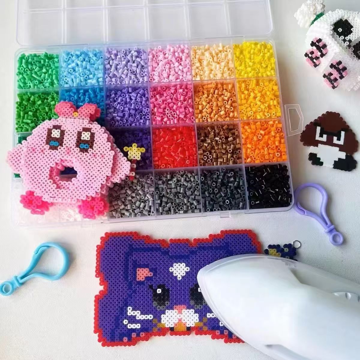 26mm Mini Fuse Beads Single Color 1000PCS Per Bag 12