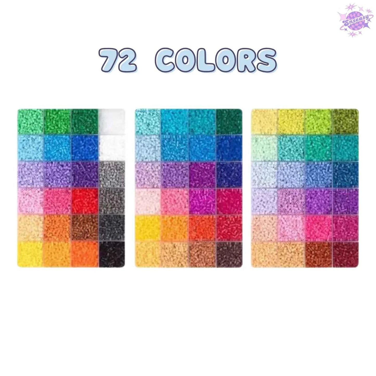 2.6mm Mini Fuse Beads – Single Color about 500PCS Per Bag