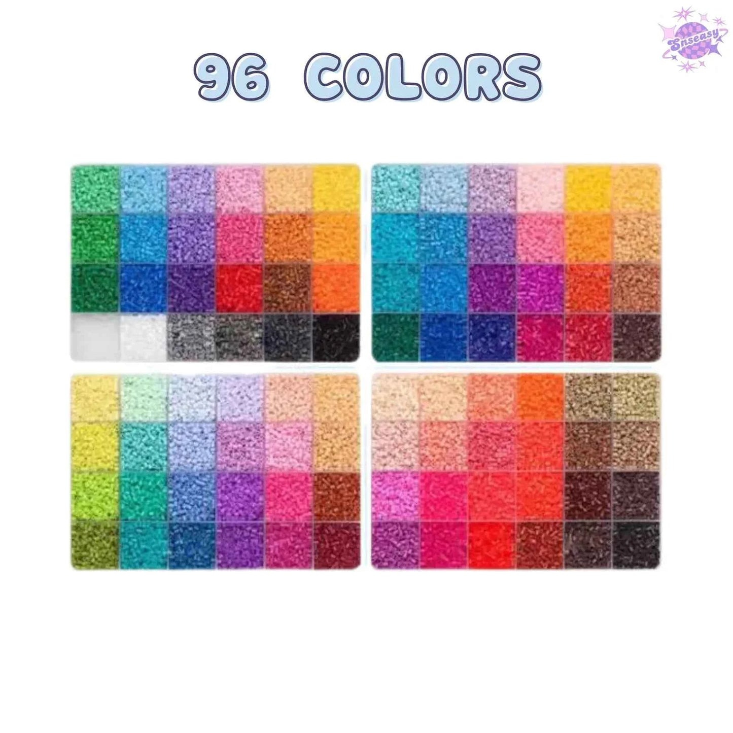 2.6mm Mini Fuse Beads – Single Color about 500PCS Per Bag