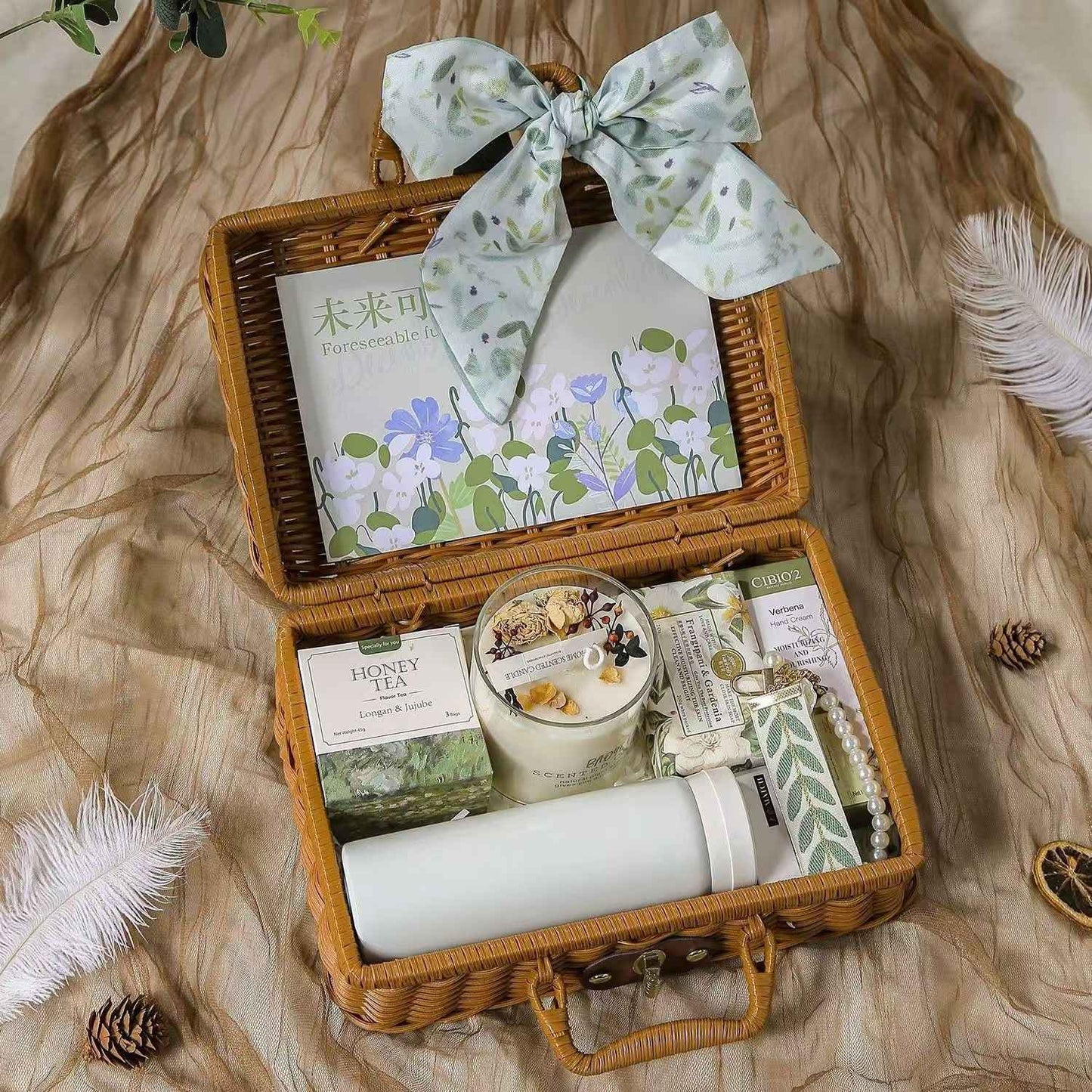 Cherish Every Moment: Premium Gift Basket | Heartwarming Wedding & Birthday Gift | Thoughtful Luxury for Loved Ones
