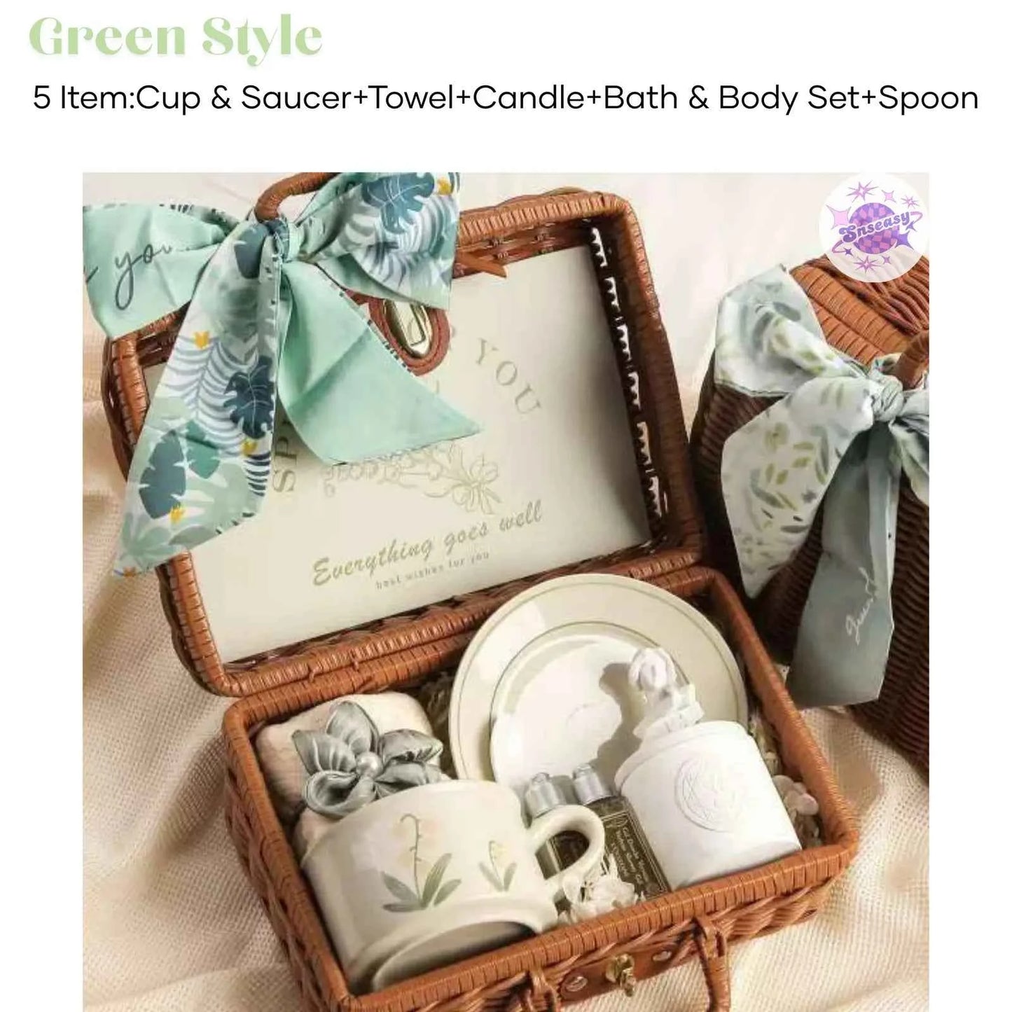 Elegant Heartwarming Gift Basket | Perfect Gift for Her | Birthday & Mother's Day Gift | Cherish Every Moment