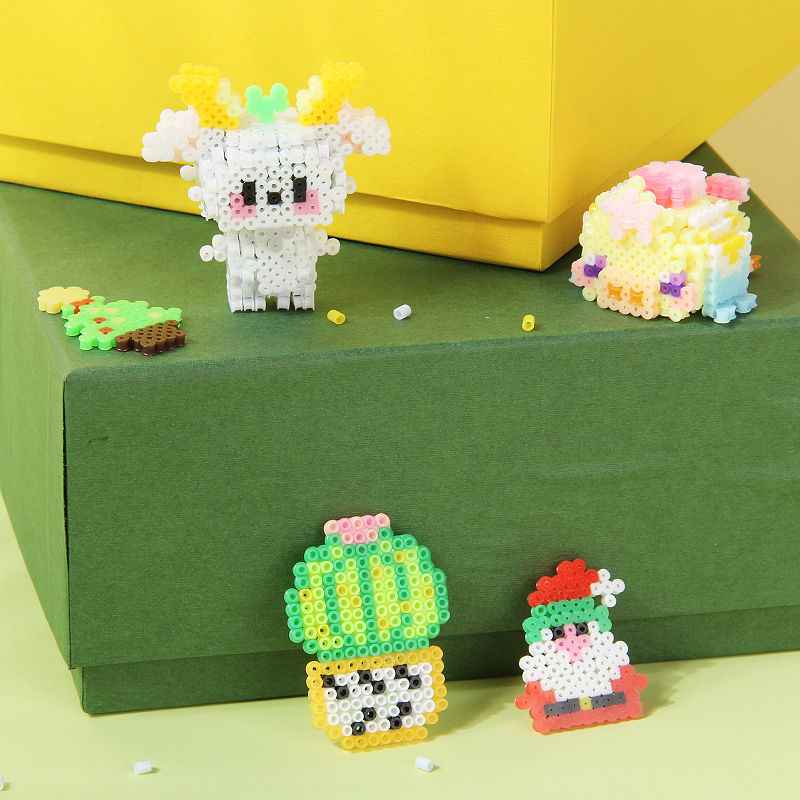 Perler Beads-48 Colors Fuse Beads Starter Kit