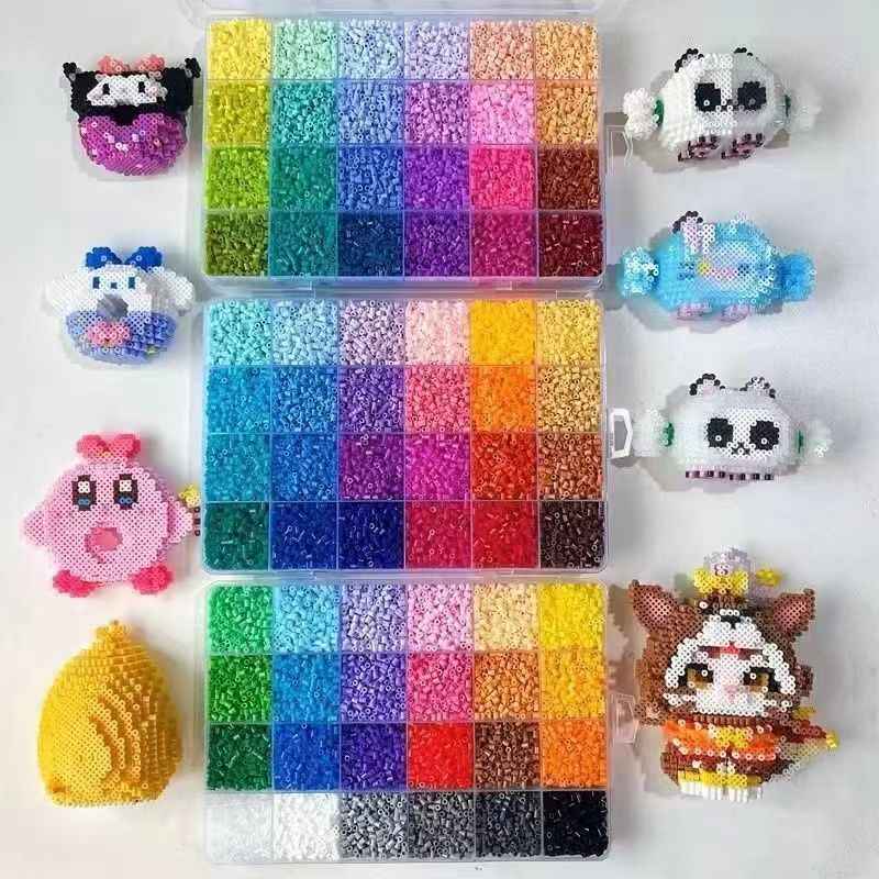 Perler Beads-72 Colors Fuse Beads Upgrade Kit