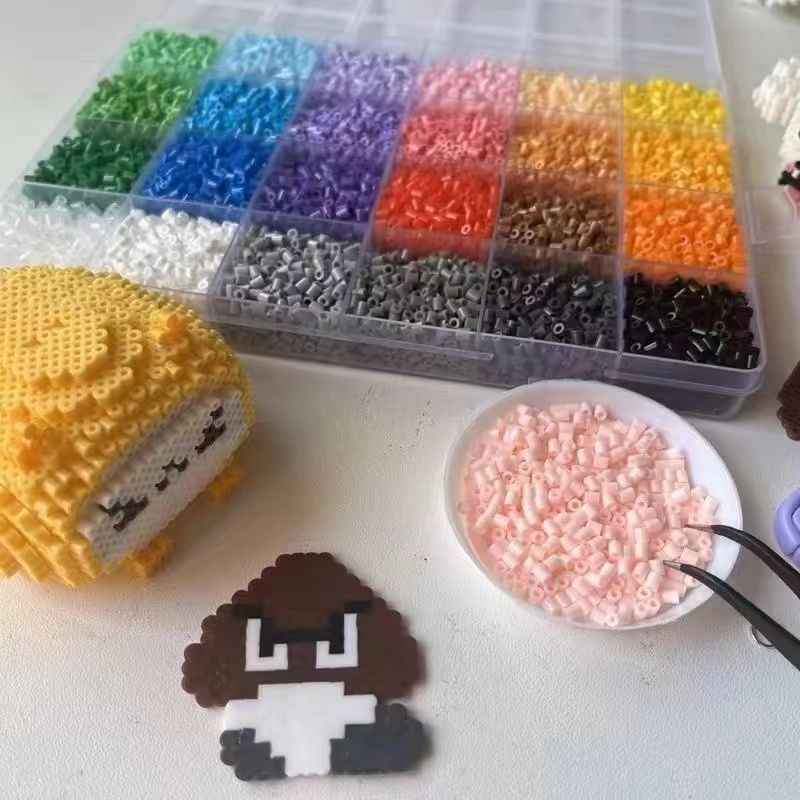Perler Beads-96 Colors Fuse Beads Deluxe Kit