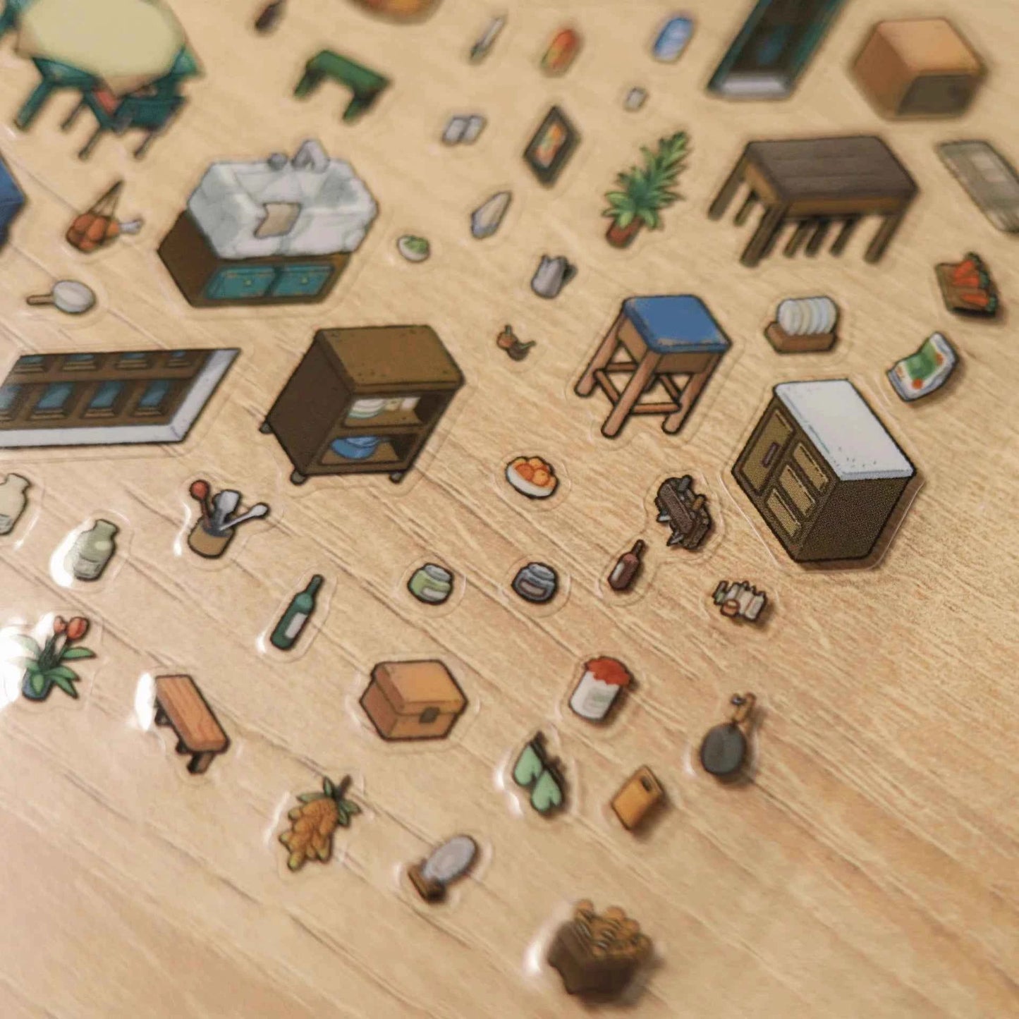 Original 3D Stickers - Dream Town Series: 4 Theme Sets - Outdoor Camping | Dream Cottage | Dream Treehouse 1.0 | Dream Treehouse 2.0 - SNSEASY
