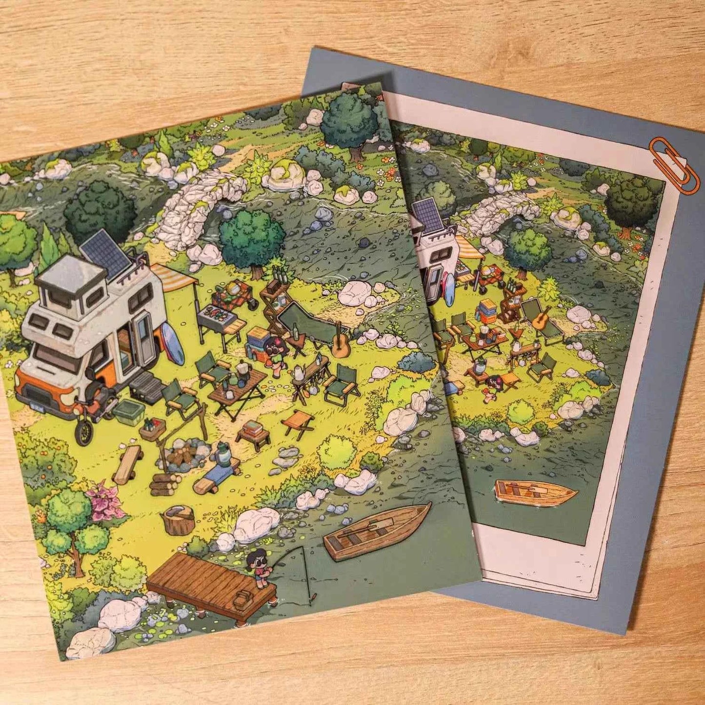 Original 3D Stickers - Dream Town Series: 4 Theme Sets - Outdoor Camping | Dream Cottage | Dream Treehouse 1.0 | Dream Treehouse 2.0 - SNSEASY