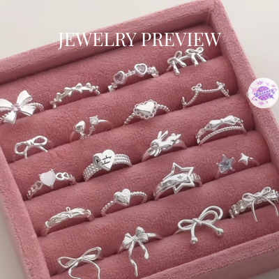 Mystery Jewelry Box – Surprise Earrings, Rings, Necklaces & Bracelets