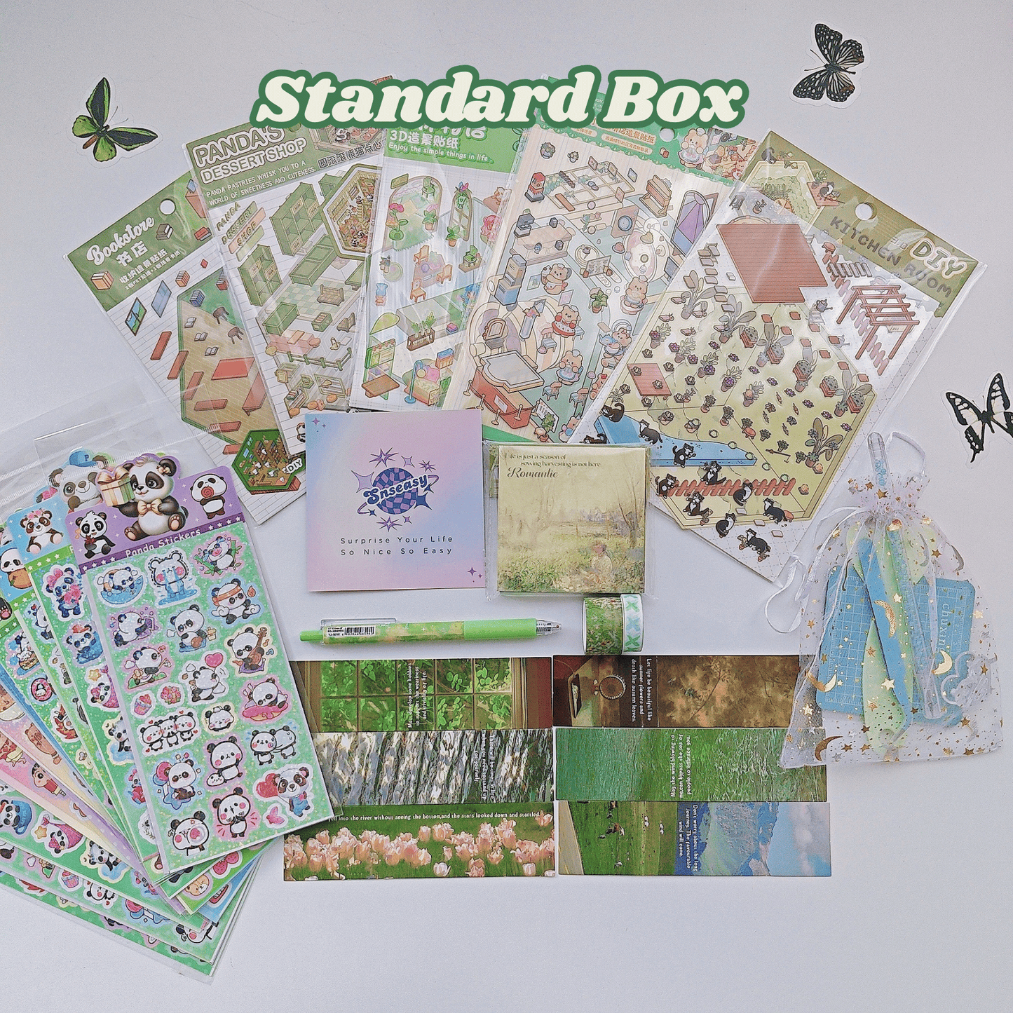 "Lucky Spring" Scene Sticker Box - SNSEASY