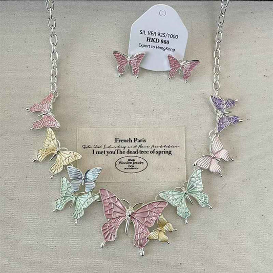 Vintage Butterfly Necklaces– Retro Style, 5 Style - SNSEASY