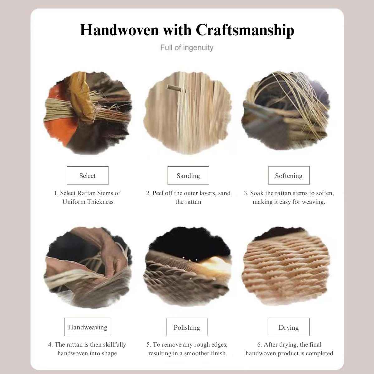 Christmas Gift Box with Handwoven Rattan - SNSEASY
