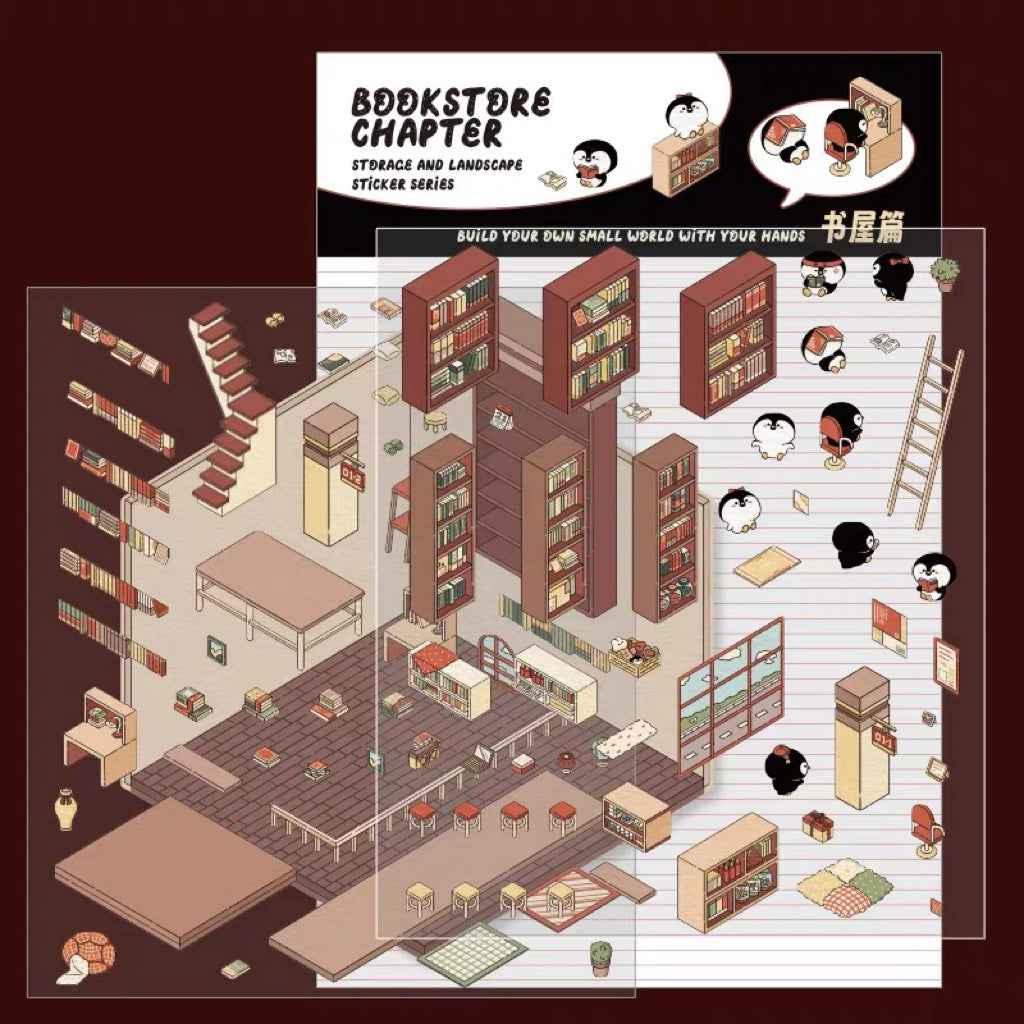 3D Stickers Scene - All 16 Themes | Version 1.0, 2.0, 3.0, 4.0 Sets - SNSEASY