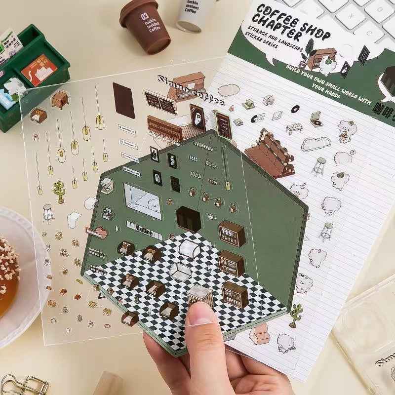 3D Stickers Scene - All 16 Themes | Version 1.0, 2.0, 3.0, 4.0 Sets - SNSEASY