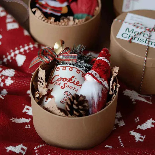 Christmas Gift Box with Kraft Paper Box - SNSEASY