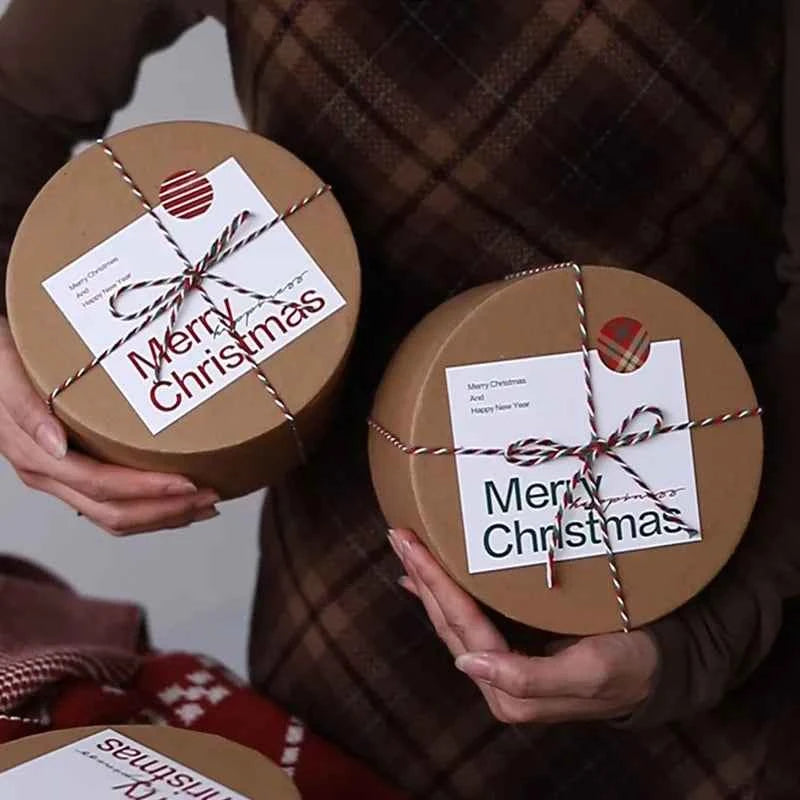 Christmas Gift Box with Kraft Paper Box - SNSEASY