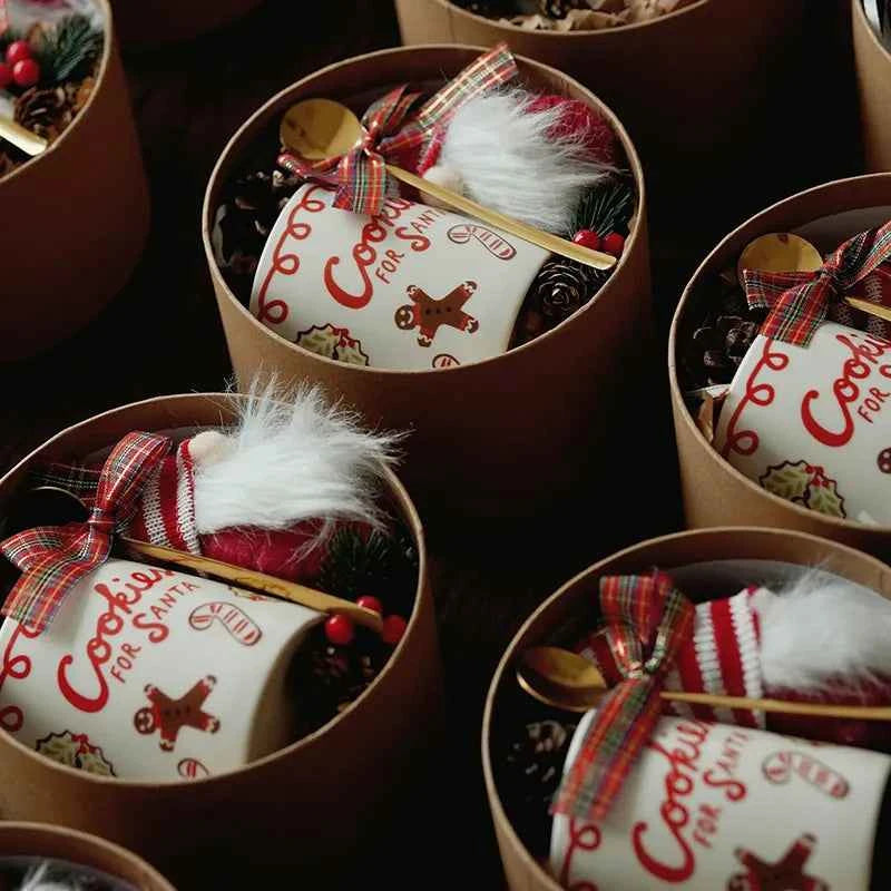 Christmas Gift Box with Kraft Paper Box - SNSEASY