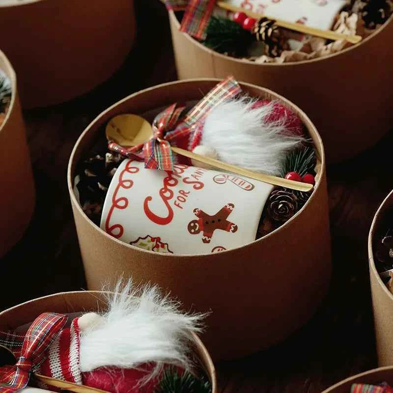 Christmas Gift Box with Kraft Paper Box - SNSEASY