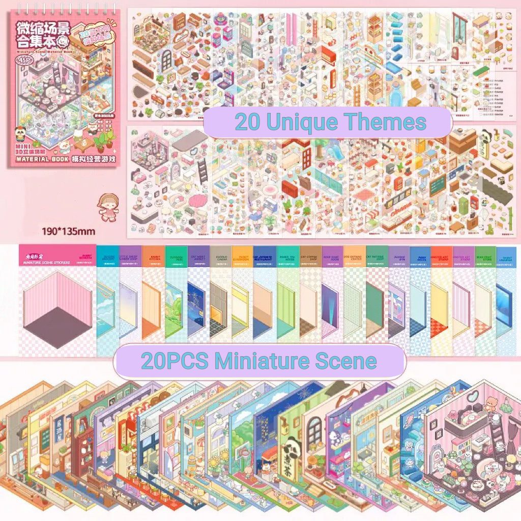 Miniature_3D_Scene_Stickers_Scrapbook_–_20_Unique_Themes (7)