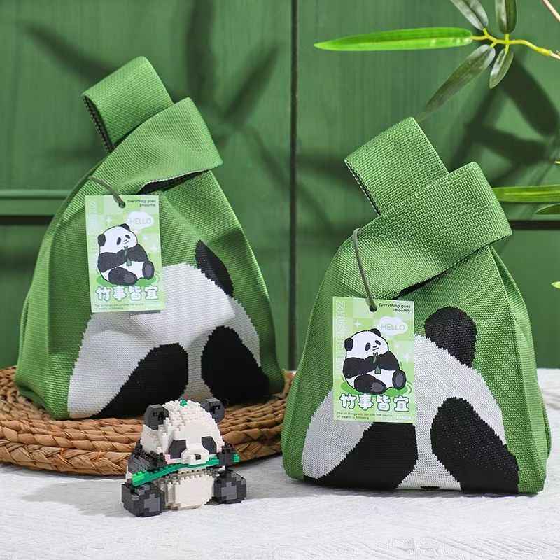 Cute Panda Gift Bag Perfect for Back-to-School, Graduation, and Birthdays