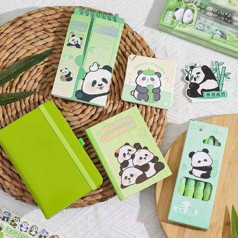 Cute Panda Gift Bag Perfect for Back-to-School, Graduation, and Birthdays