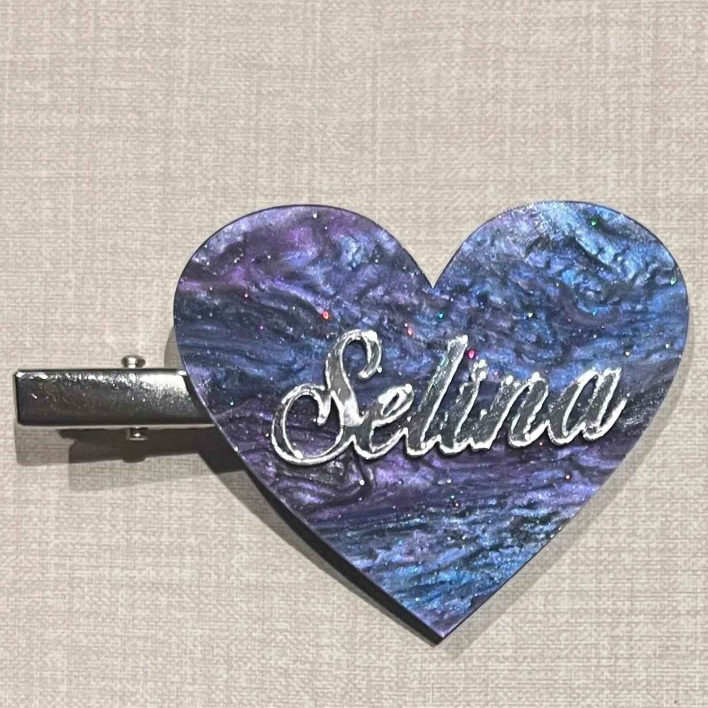 Original Sweet Private Custom Love Hair Clip - Custom Gift