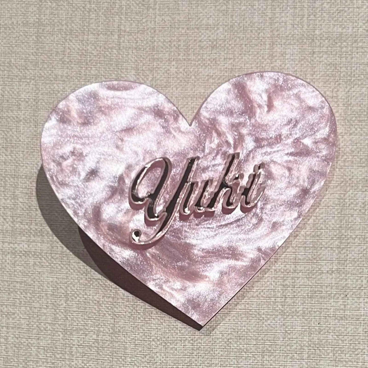 Original Sweet Private Custom Love Hair Clip - Custom Gift