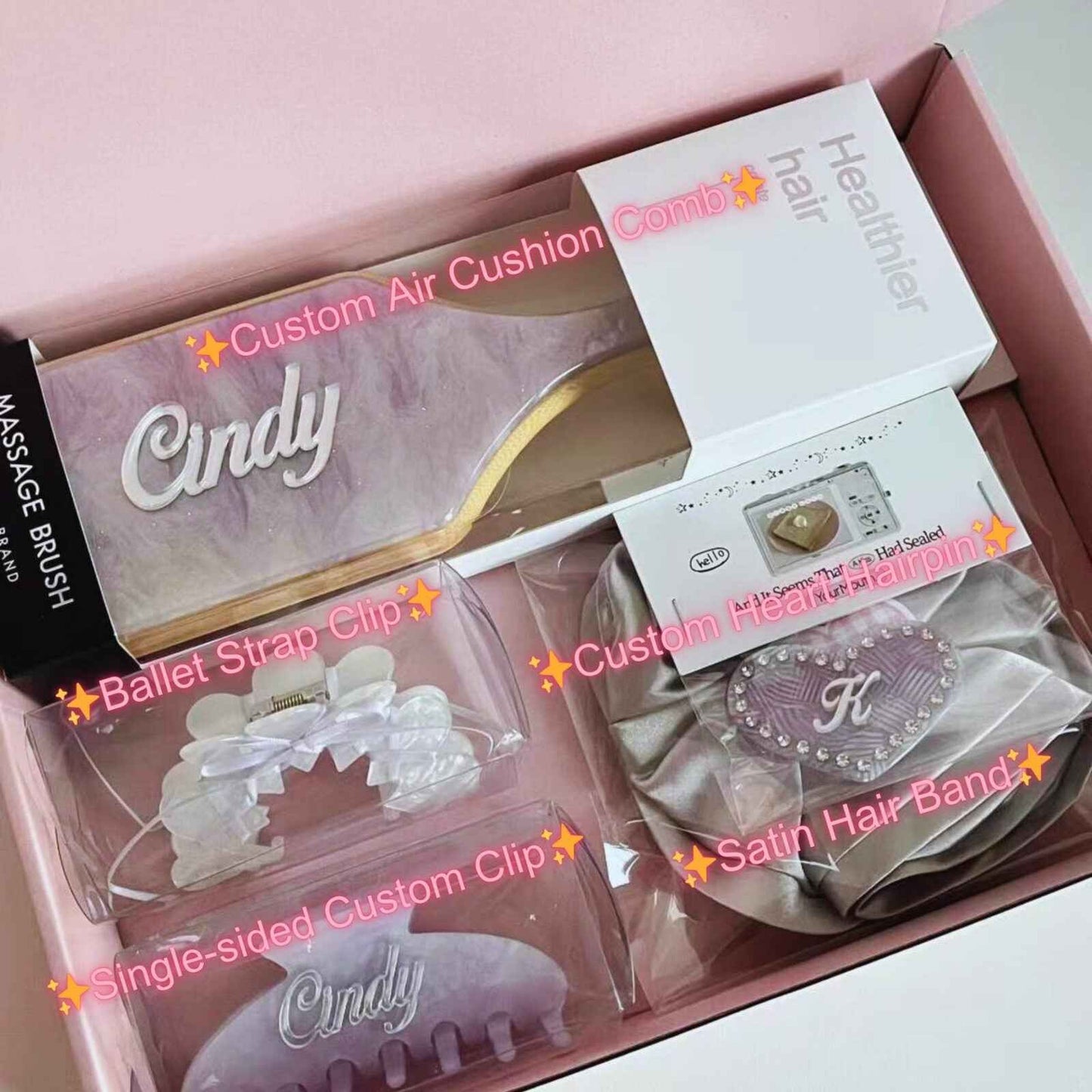 Luxury Custom Gift Box - Exclusive Personalized Hair Accessories