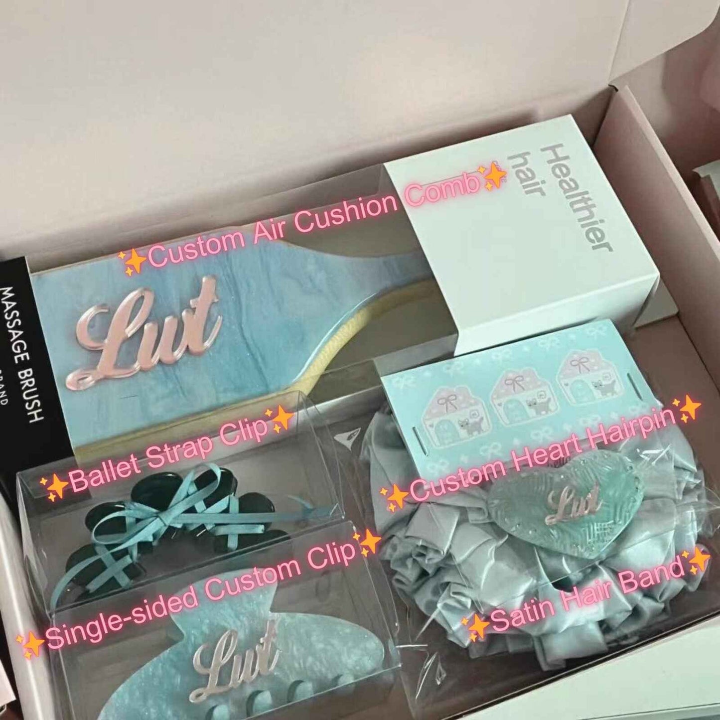 Luxury Custom Gift Box - Exclusive Personalized Hair Accessories