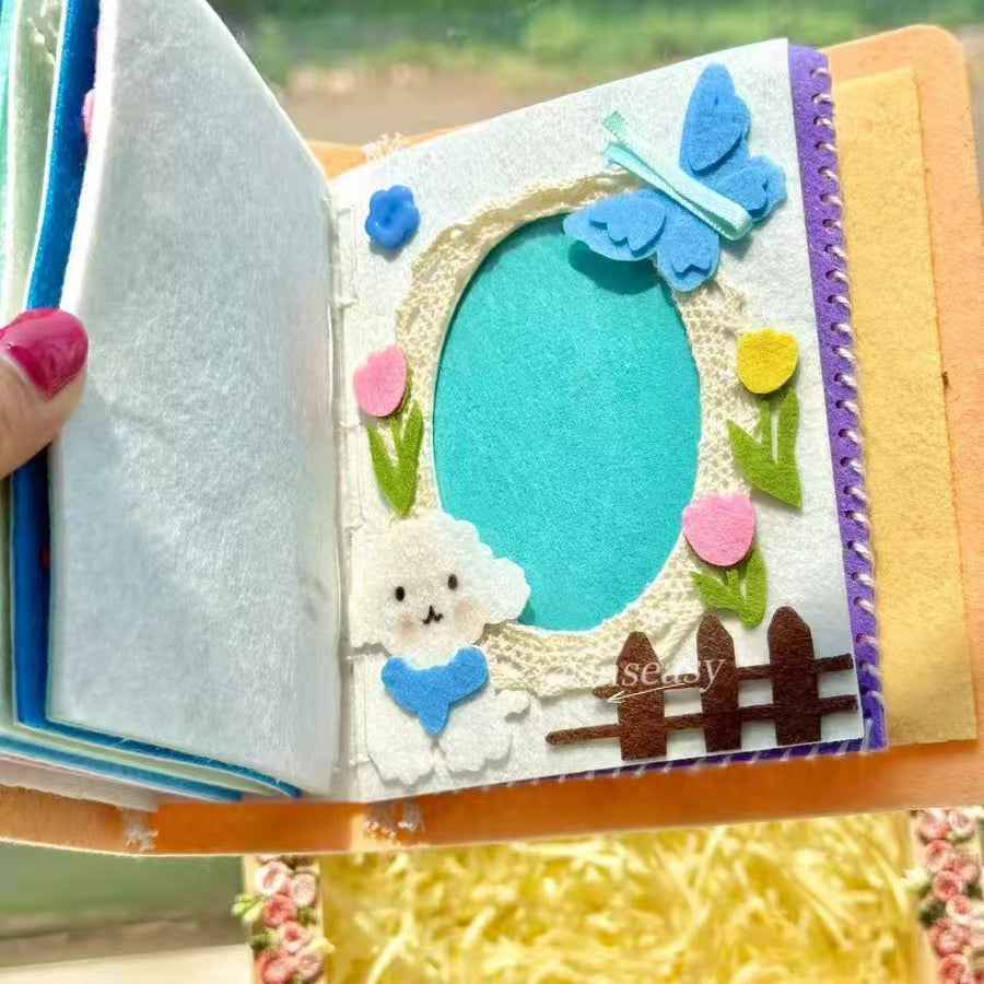 Handmade Felt Dog Photo Album | Just for You โ A Paw-sitively Adorable Way to Cherish Memories