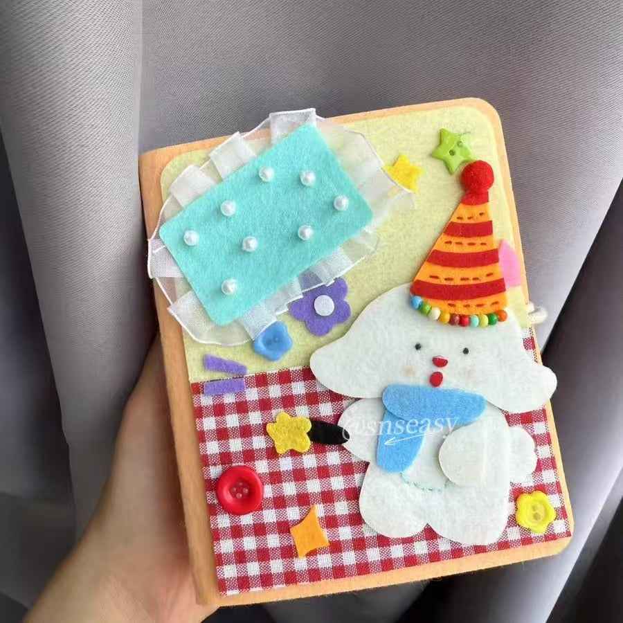 Handmade Felt Dog Photo Album | Just for You โ A Paw-sitively Adorable Way to Cherish Memories