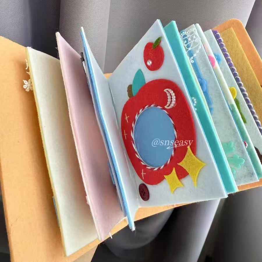 Handmade Felt Dog Photo Album | Just for You โ A Paw-sitively Adorable Way to Cherish Memories