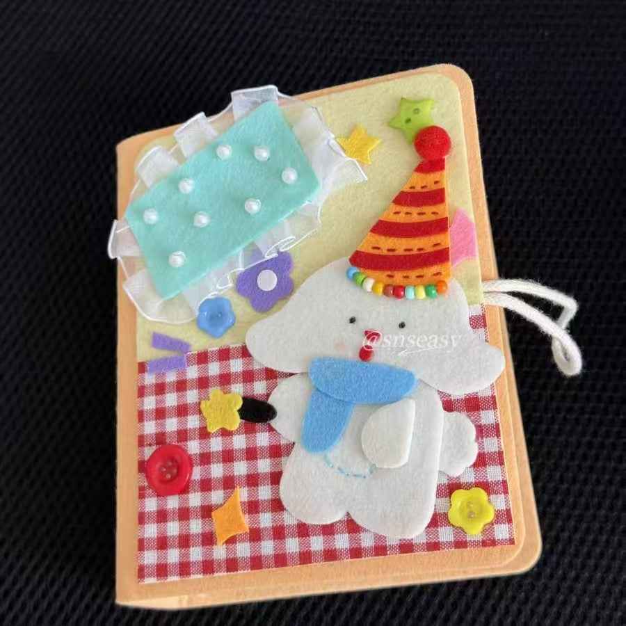 Handmade Felt Dog Photo Album | Just for You โ A Paw-sitively Adorable Way to Cherish Memories