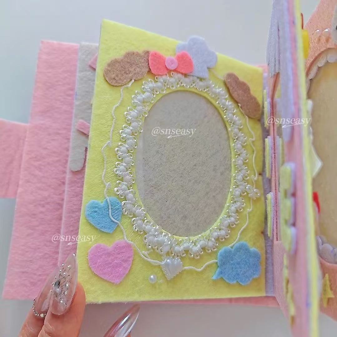 Handmade “Best Friends Forever” Felt Photo Album | A Sweet Keepsake for Your Favorite Person