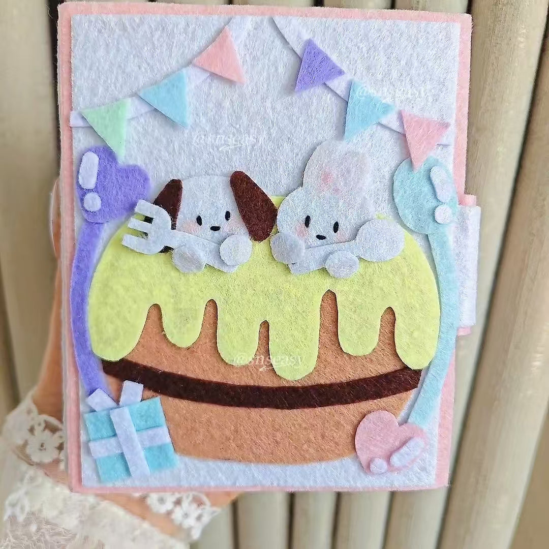Handmade “Best Friends Forever” Felt Photo Album | A Sweet Keepsake for Your Favorite Person