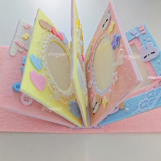 Handmade “Best Friends Forever” Felt Photo Album | A Sweet Keepsake for Your Favorite Person