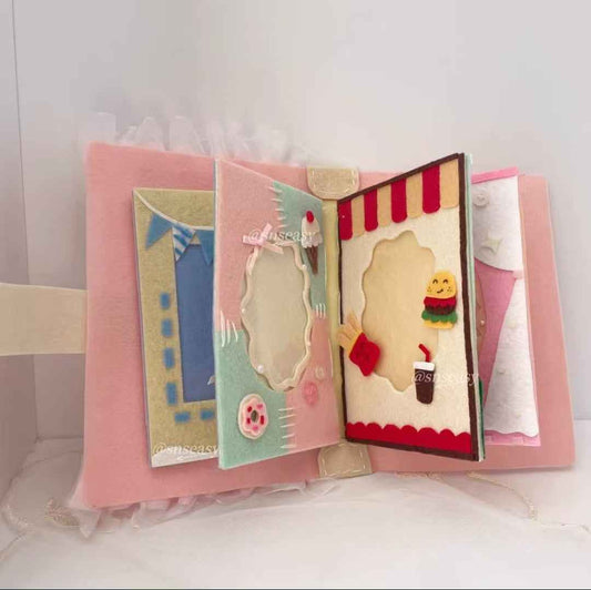 Handmade “Happy Birthday” Felt Photo Album | A Sweet Gift to Celebrate Their Special Day (Copy)