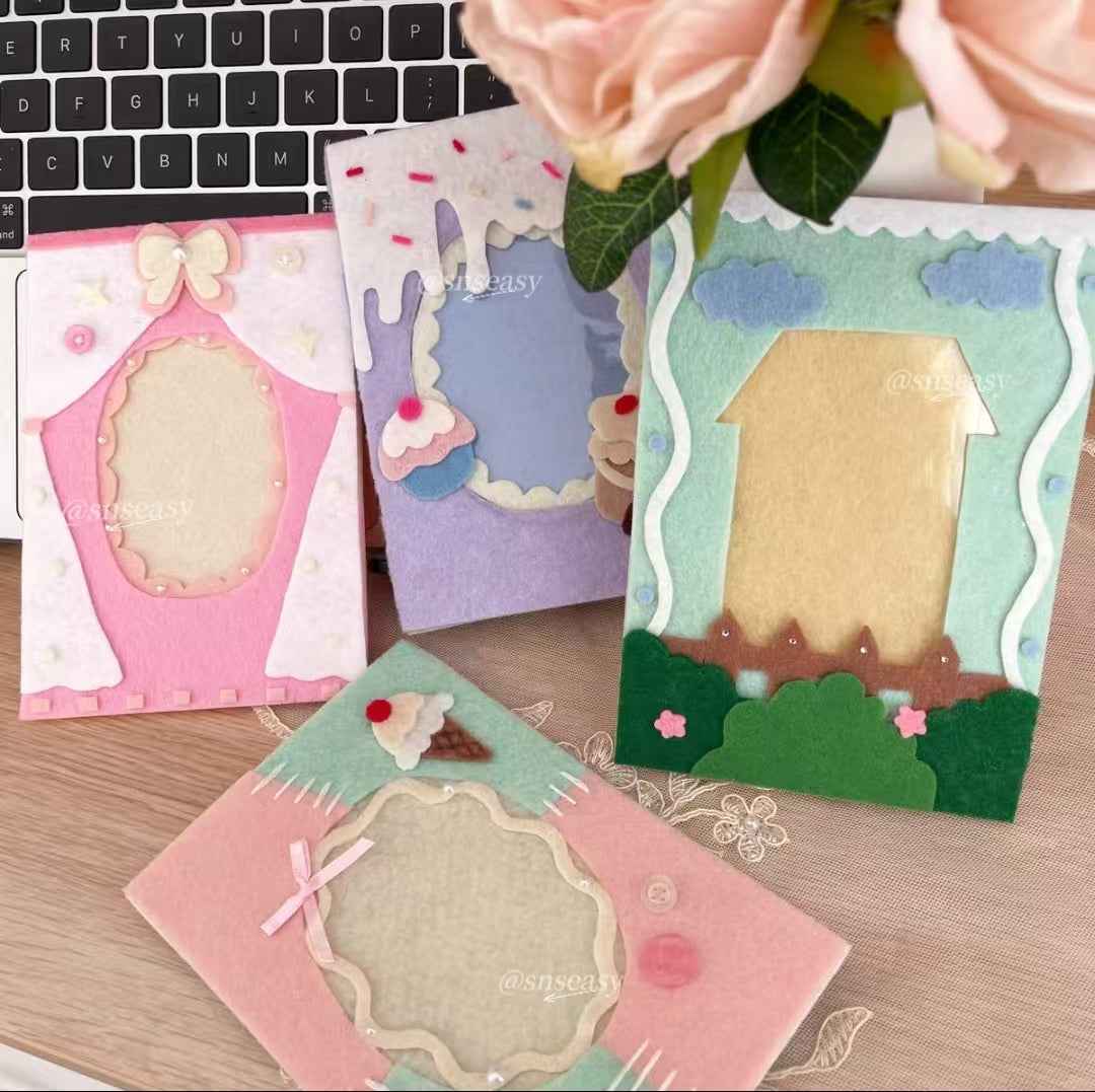 Handmade “Happy Birthday” Felt Photo Album | A Sweet Gift to Celebrate Their Special Day (Copy)