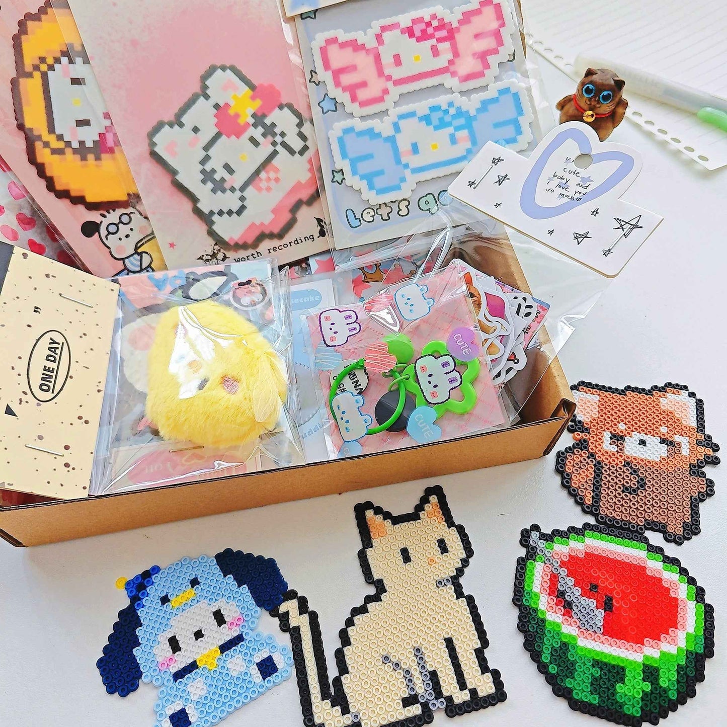 Mystery Box - Handmade Fuse Bead Finished Design