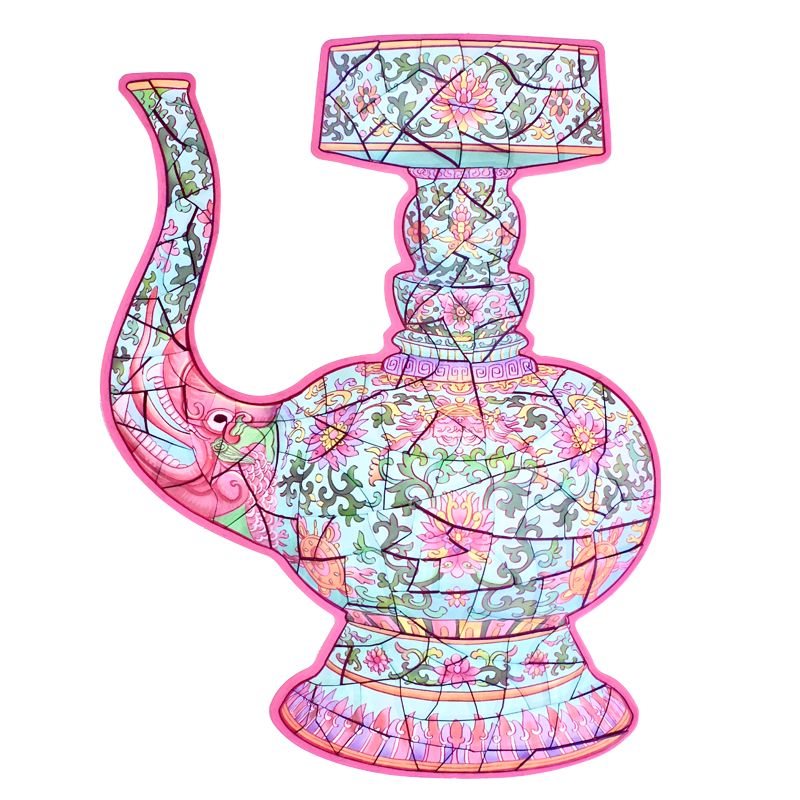 Plus Antique Restoration – 3D Miniature Sticker Scenes - 4 Theme Sets: Golden Bowl | Wishful Vase | Ancient Censer | Vintage Wine Pot