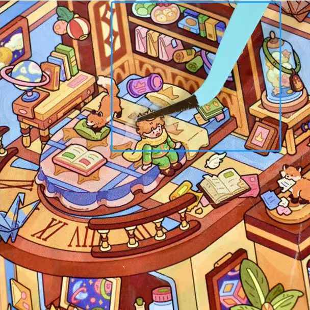 Plus The Little Prince 12.0 – 3D Miniature Sticker Scenes - 2 Theme Sets: Rose Garden | Geographer