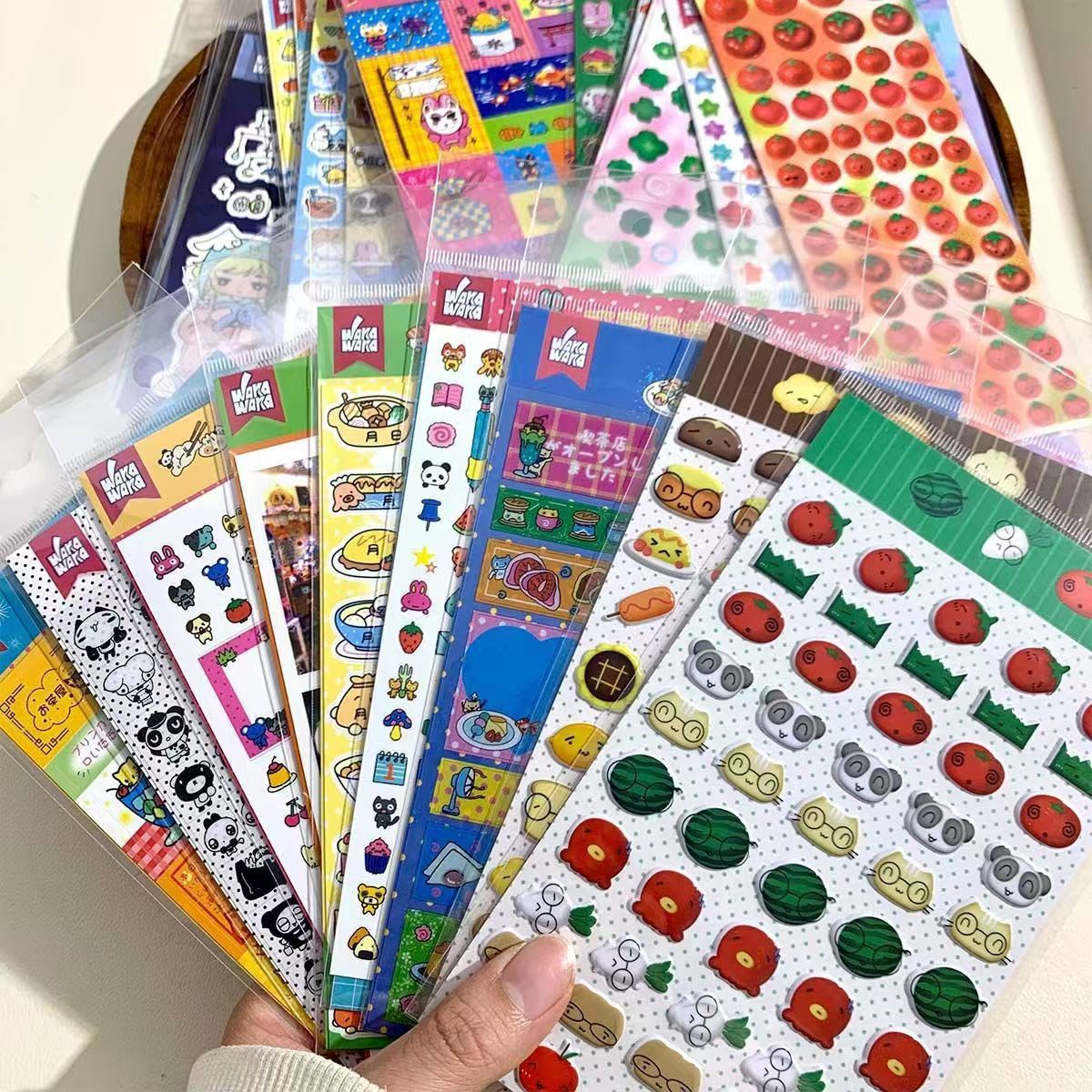 Retro Japanese Stationery Mystery Box – 20 Pieces of Vintage-Inspired Tapes, Stickers & Memo Pads