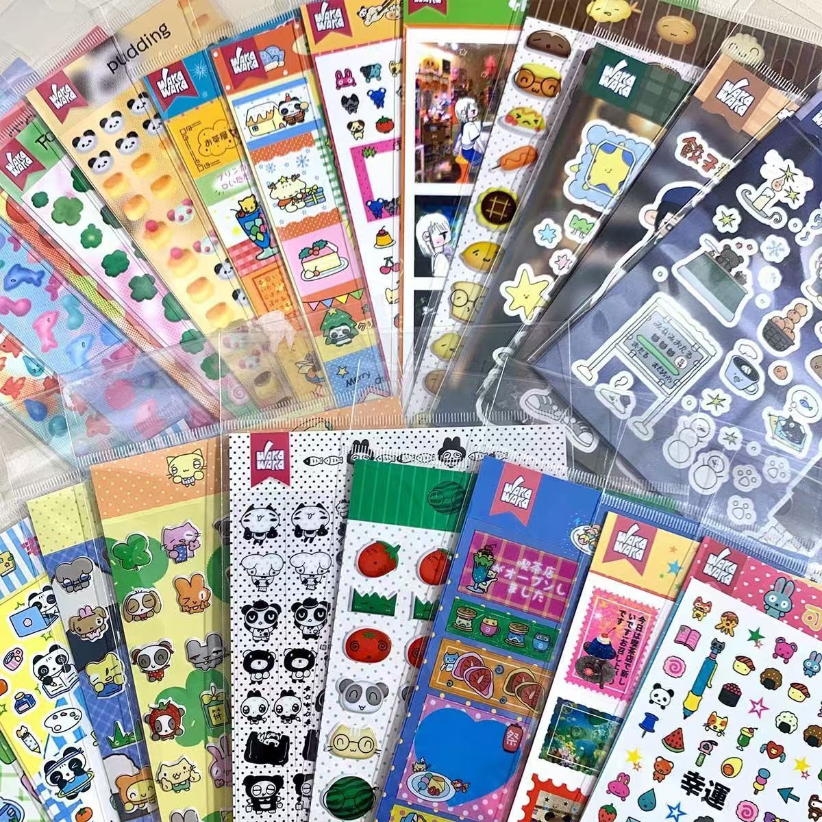 Retro Japanese Stationery Mystery Box – 20 Pieces of Vintage-Inspired Tapes, Stickers & Memo Pads