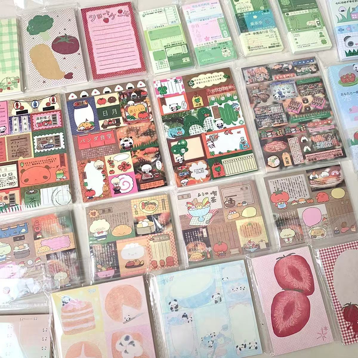 Retro Japanese Stationery Mystery Box – 20 Pieces of Vintage-Inspired Tapes, Stickers & Memo Pads