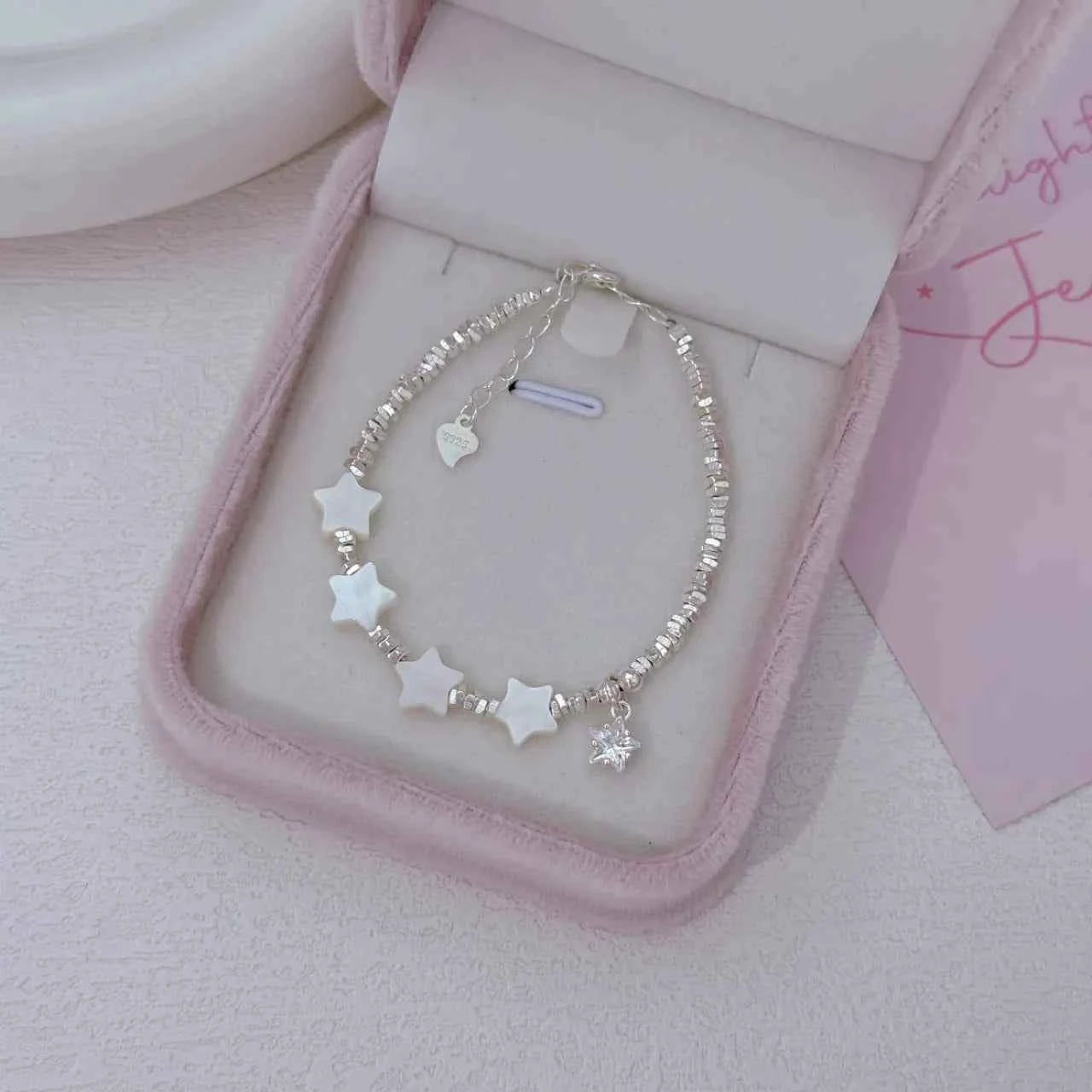 "Starry Whisper" 925 Sterling Silver Bracelet - Elegant and Dreamy