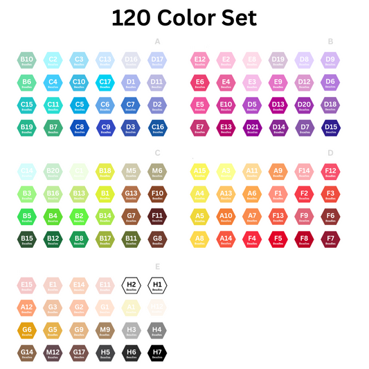 Perler Beads-120 Colors Fuse Beads Premium Kit