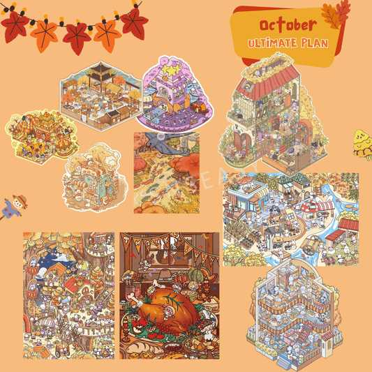 Ultimate Plan - Scene Sticker Box
