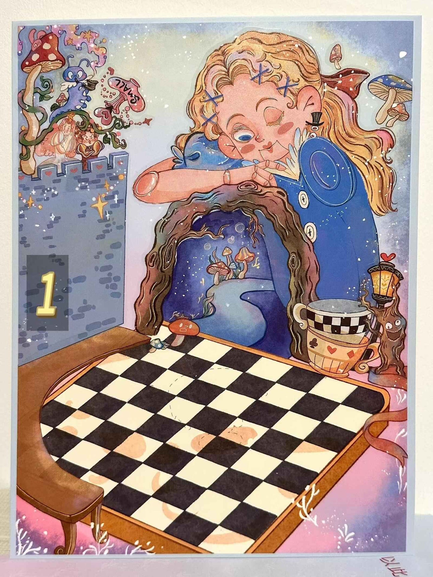 Vintage Cute Series – 3D Miniature Sticker Scenes - 2 Theme Sets: Alice's Dream | Cat Paradise