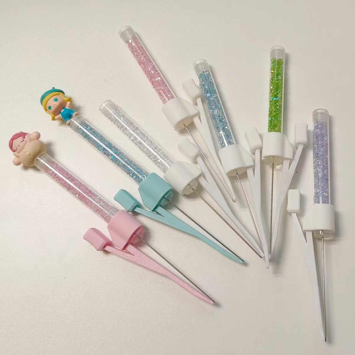 Cute Liquid Glitter Bead Pen For 26mm Mini Fuse Beads 10