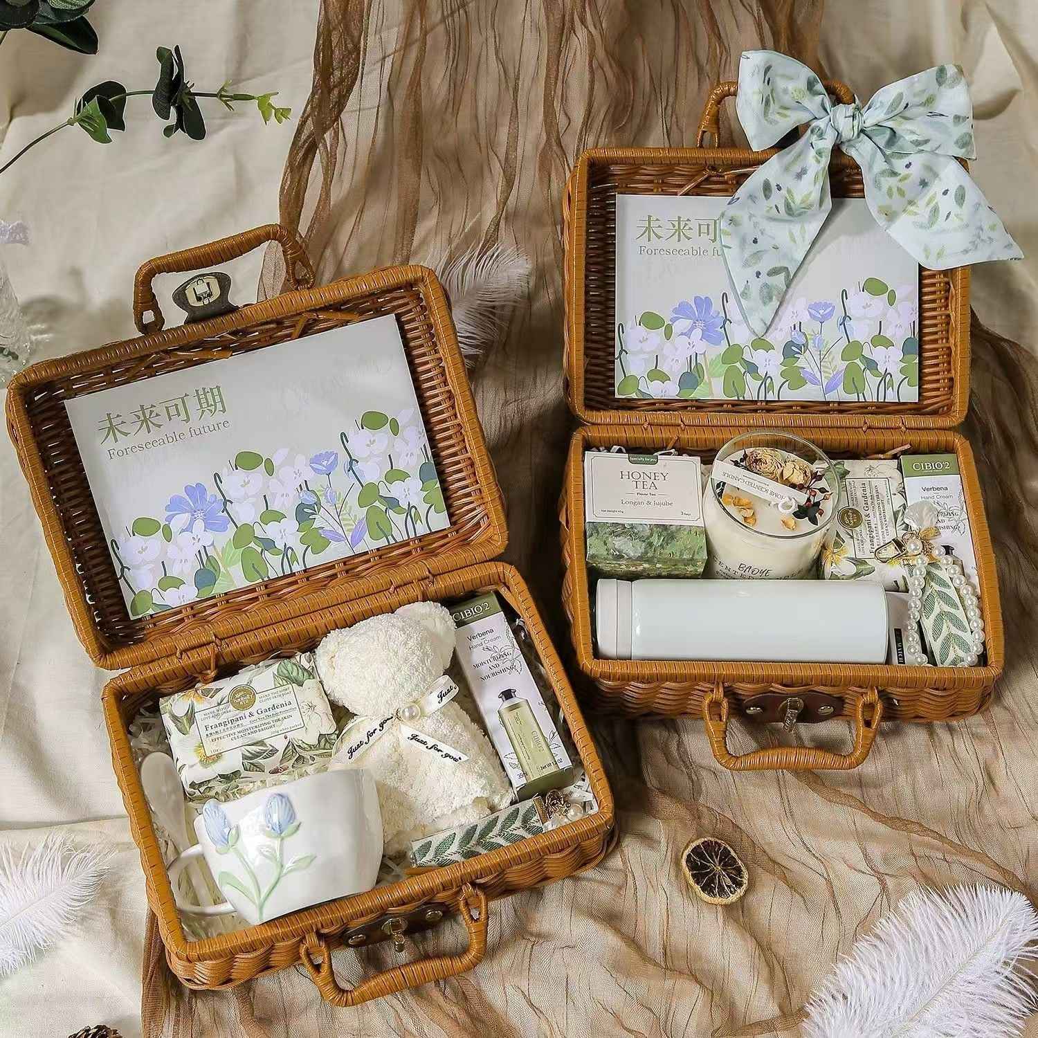 Cherish Every Moment: Premium Gift Basket | Heartwarming Wedding & Birthday Gift | Thoughtful Luxury for Loved Ones