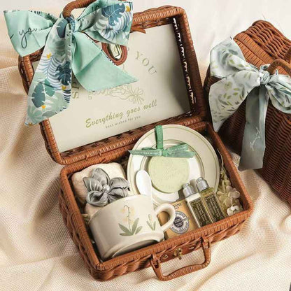 Elegant Heartwarming Gift Basket | Perfect Gift for Her | Birthday & Mother's Day Gift | Cherish Every Moment