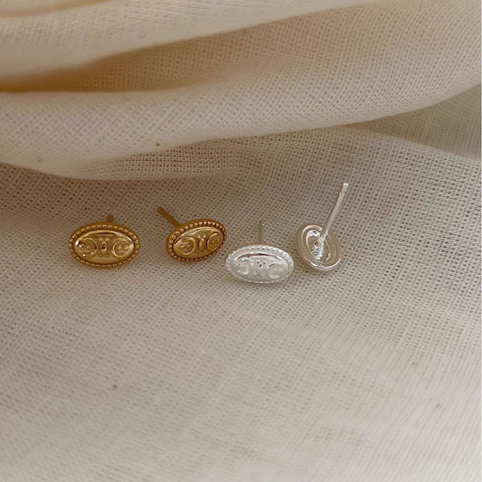 Chic Button 925 Sterling Silver Button Earrings &#8211; Versatile and Elegant (3)